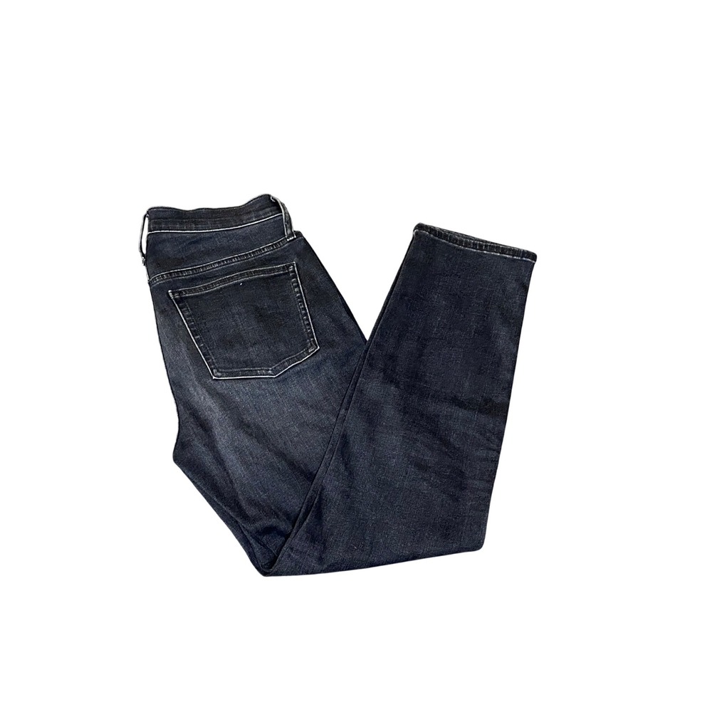 J.Crew 9" Vintage Slim Straight Jeans Faded Black Size 28 Ankle Leg
